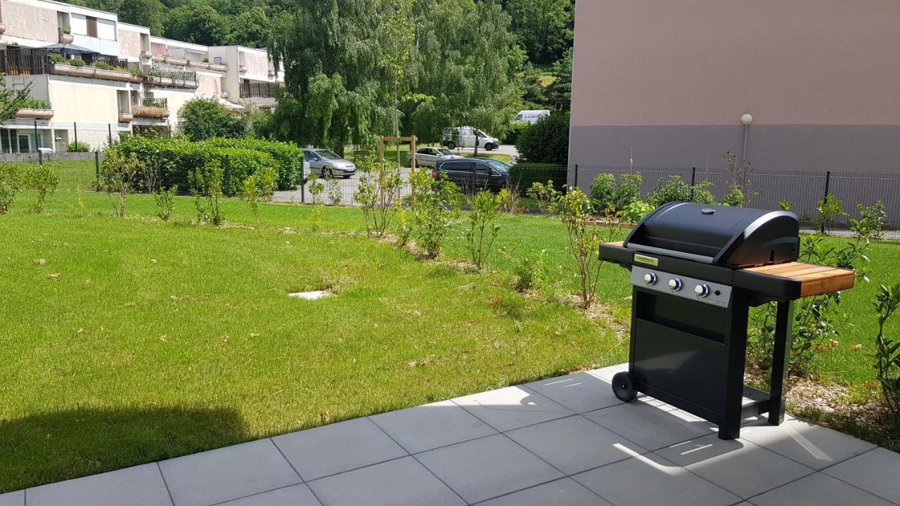 L'Instant Leman - T2 3 Etoiles A 5Min De Thonon Et Evian Avec Terrasse Et Jardin A 100M Du Lac Publier Exterior photo